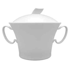 Terrine Suppenterrine Wing Porzellan weiß mit Deckel  2,5 l Made in Europe