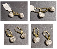 Ohrhänger Gold Ohrringe Herz