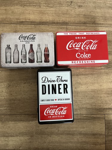 Coca cola retro - set:, 3
