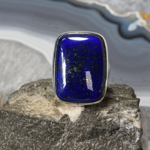 Lapislazuli ring 925er - lapislazuli, ring,