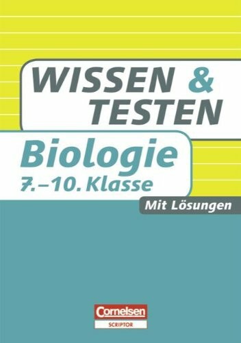 Wissen und testen biologie - wissen,