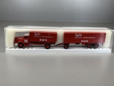 1:87 BREKINA Hängerzug Henschel "BWG" OVP /  2 KK 270