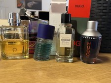 Parfum Set von Givenchy Hugo Boss Aigner und Bruno Banani für Herren 4 Teile Set