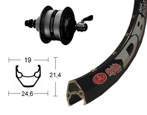Bikeparts zoll vorderrad - 28,