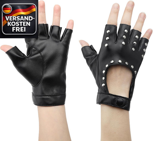 Paar punk handschuhe - paar,