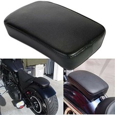 Motorrad Hinten Sozius Sitz Sitzpad mit 8 Saugnapf Schwarz F��r Harley Davidson