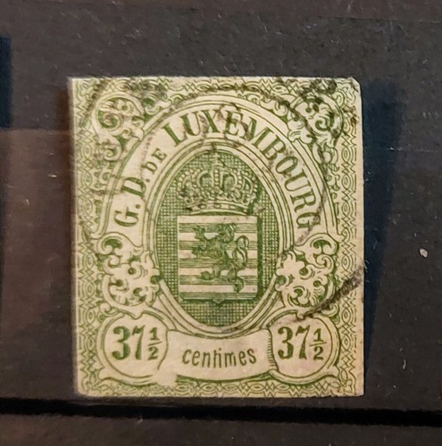 Luxemburg 1859 1 2 c - -,
