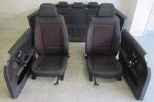 BMW E87 INNENAUSSTATTUNG SITZE TÜRVERKLEIDUNG STOFF NETWORK CRANBERRYROT 