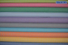 Baumwollstoff Vichy Karo 4-5 mm kariert gewebt Meterware Patchwork mtr. € 10,80