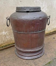 Großer kupfer weihwasser - kupfer,
