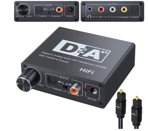 Digital analog audio konverter - digital,
