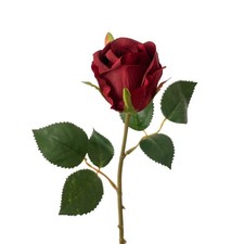 Künstliche rote rose - rote,