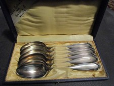 WMF Modell 1700 - 6 Esslöffel  - Suppenlöffel - versilbert - 90er Silber