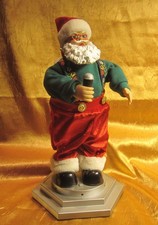 Singender und tanzender Weihnachtsmann,  33 cm!