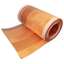 300mm x 5lfm Kupfer Grattrolle