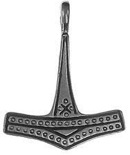 925 Silber Wikinger Thorhammer
