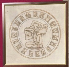 ::SAMTIGES, GERAHMTES GEMÄLDE