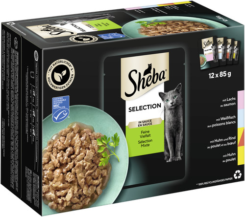 12x85g sheba katzenfutter - 12x85g,
