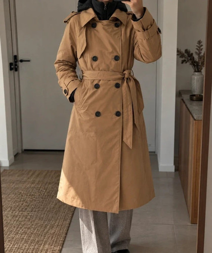 Trenchcoat jacke beige braun - trenchcoat,