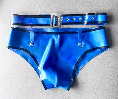 Latex shorts hose unterhose - latex,