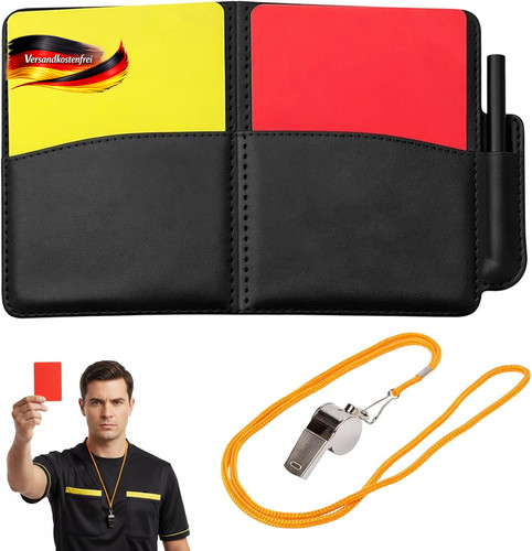 Schiedsrichter set mit - set,