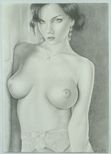 Original drawing zeichnung - drawing, ,zeichnung