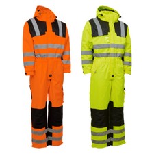 ELKA Visible Xtreme Winteroverall Warnschutz Warnkleidung Workwear Overall
