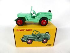 Jeep Willys verte fluo - DINKY TOYS DeAgostini AUTO MINIATUR MODELLAUTO - 25J