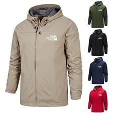 Herren Softshell Jacke Regenjacke Windbreaker Wasserdicht Licht Coat Windjacke