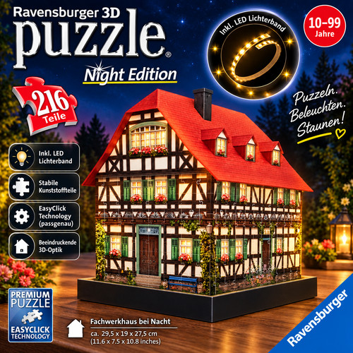 Ravensburger puzzle night - 3d,