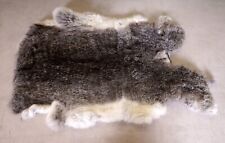 Schönes graues Hasenfell Länge: 57cm Rabbit Fur