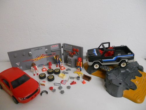 Tuning werkstatt mit fahrzeug - mit,