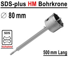 SDS-plus HM Bohrkrone Ø 80mm