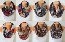 Damenwinterschal Rund Loop