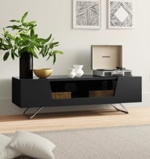 TV-Lowboard schwarz-hochglanz