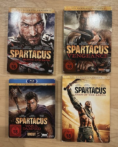 Spartacus die komplette serie - die,