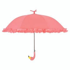 Regenschirm Flamingo Pink mit