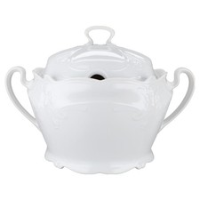 Suppenterrine Tirschenreuth Fortuna weiß