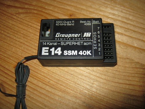 Empfänger graupner ssm - empfänger,