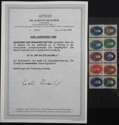 1950 ddr serie - 1950, ddr;