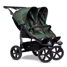 TFK Kinderwagen Zwillingswagen Duo Sport Luftkammer Buggy SIEHE TEXT/FOTO