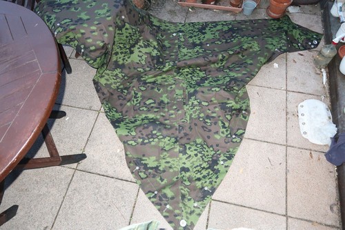 Zeltbahn wehrmacht eichentarn - wehrmacht,