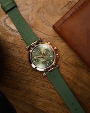 Claude Bernard by Edox - Dress Code Chronograph 10251 37RCV VIR Damenuhr Grün