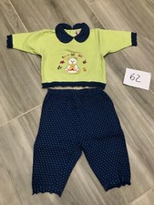 Baby Set Hose Pullover 62 Bärchen Vintage  Retro 