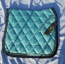 BR Dressurschabracke Schabracke DL mint hellblau NEU