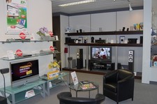 TV Rack Glas 2-etagig