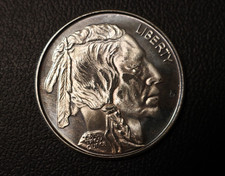 1 oz Silver Buffalo Round .999