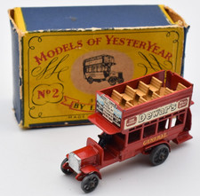 Matchbox MoY Yesteryear Y2 1911 London Bus. Issue 5. Box A. Lesney England