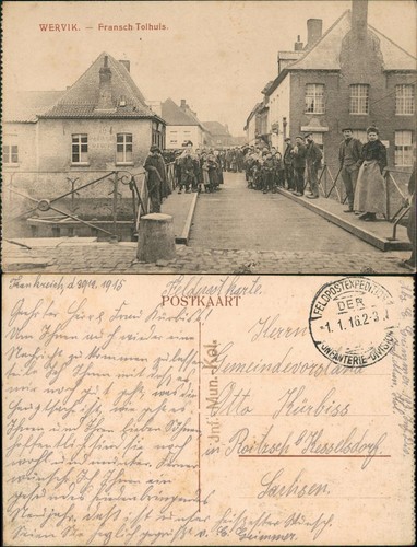 Postkaart wervico wervik - wervico,