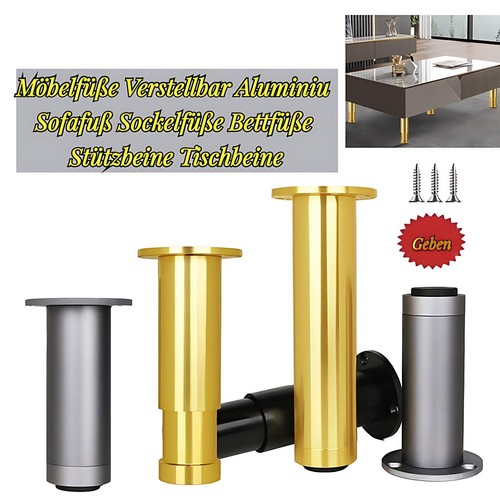 Möbelfüße verstellbar - möbelfüße,